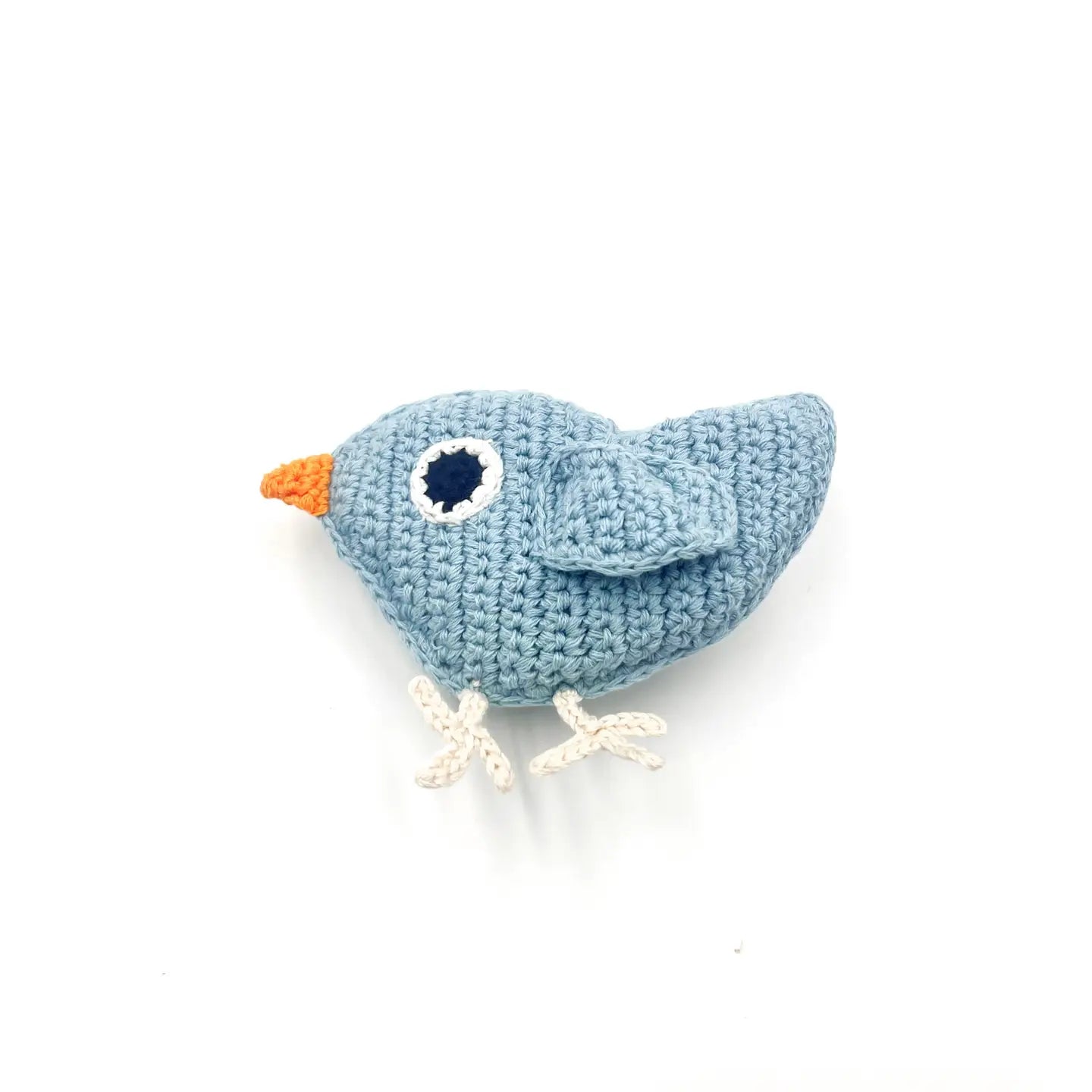 Pebble Baby Bird Handmade Rattle