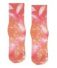 Move Active Crew Non Slip Grip Socks - Psychedelic Tie Dye