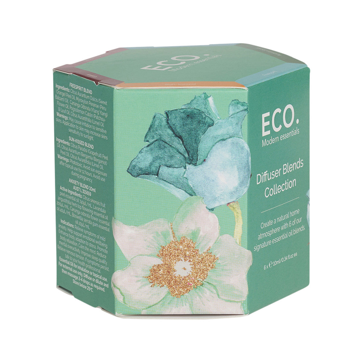 ECO. Modern Essentials - Gift Pack - Diffuser Blends Collection 6 Pack