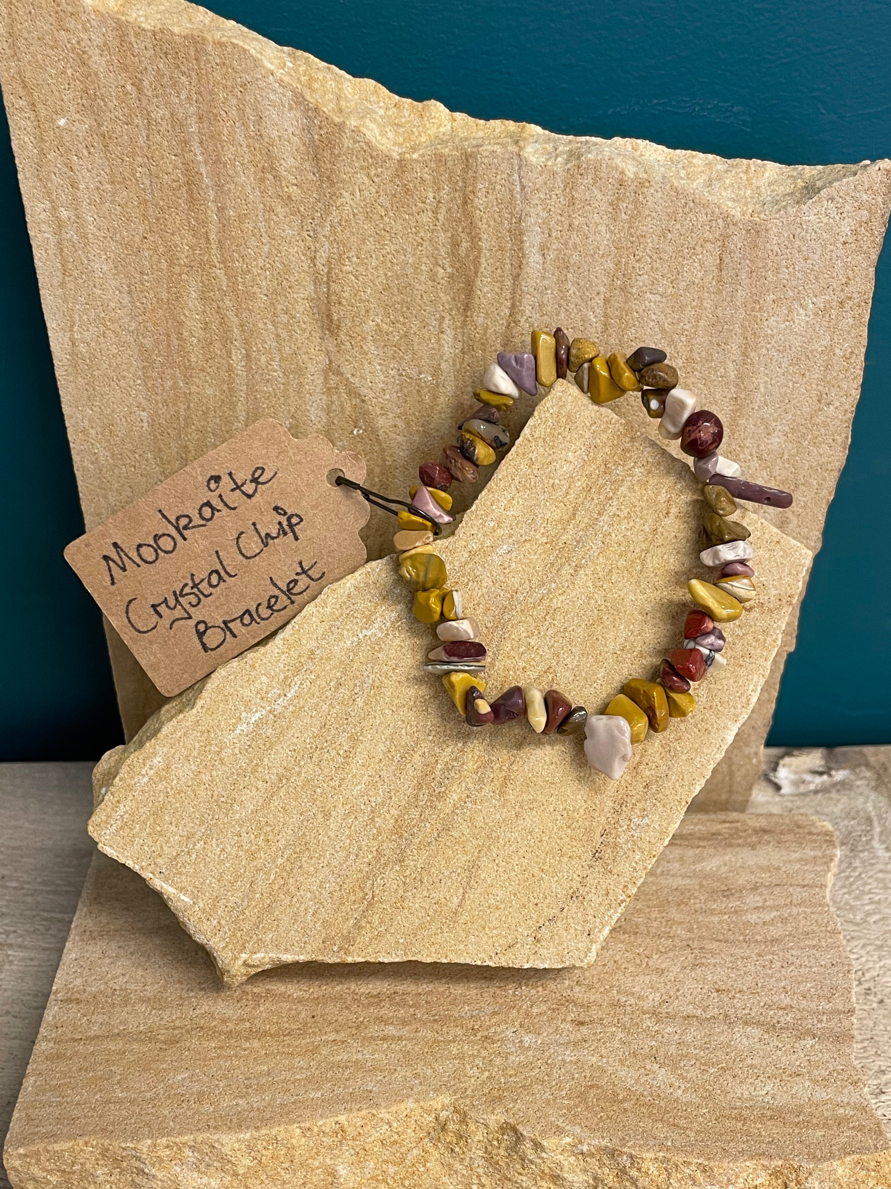 Whole Store Crystal Chip Bracelet - Mookaite