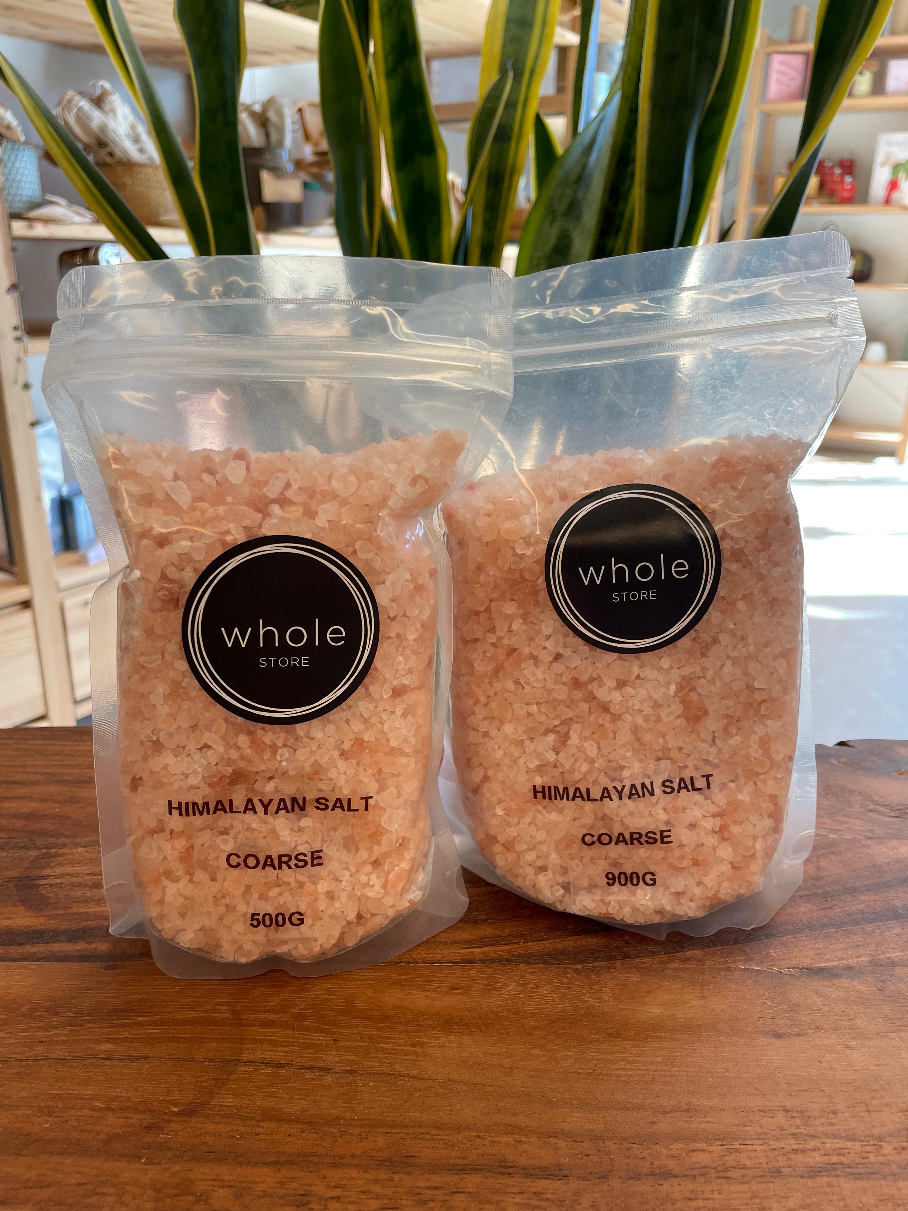 Whole Store Himalayan Salt (Coarse) - Pre-filled (Reusable Bag)