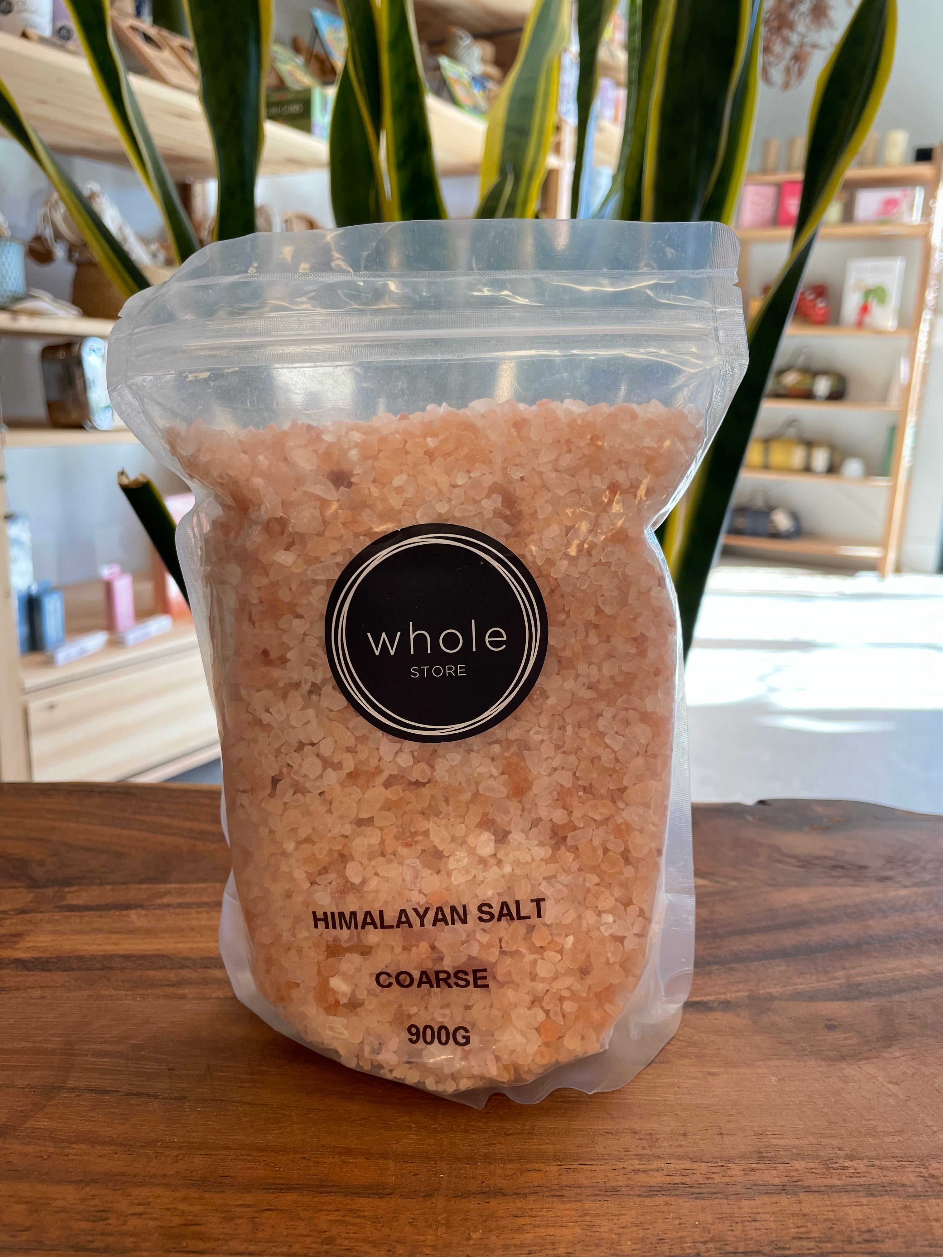 Whole Store Himalayan Salt (Coarse) - Pre-filled (Reusable Bag)