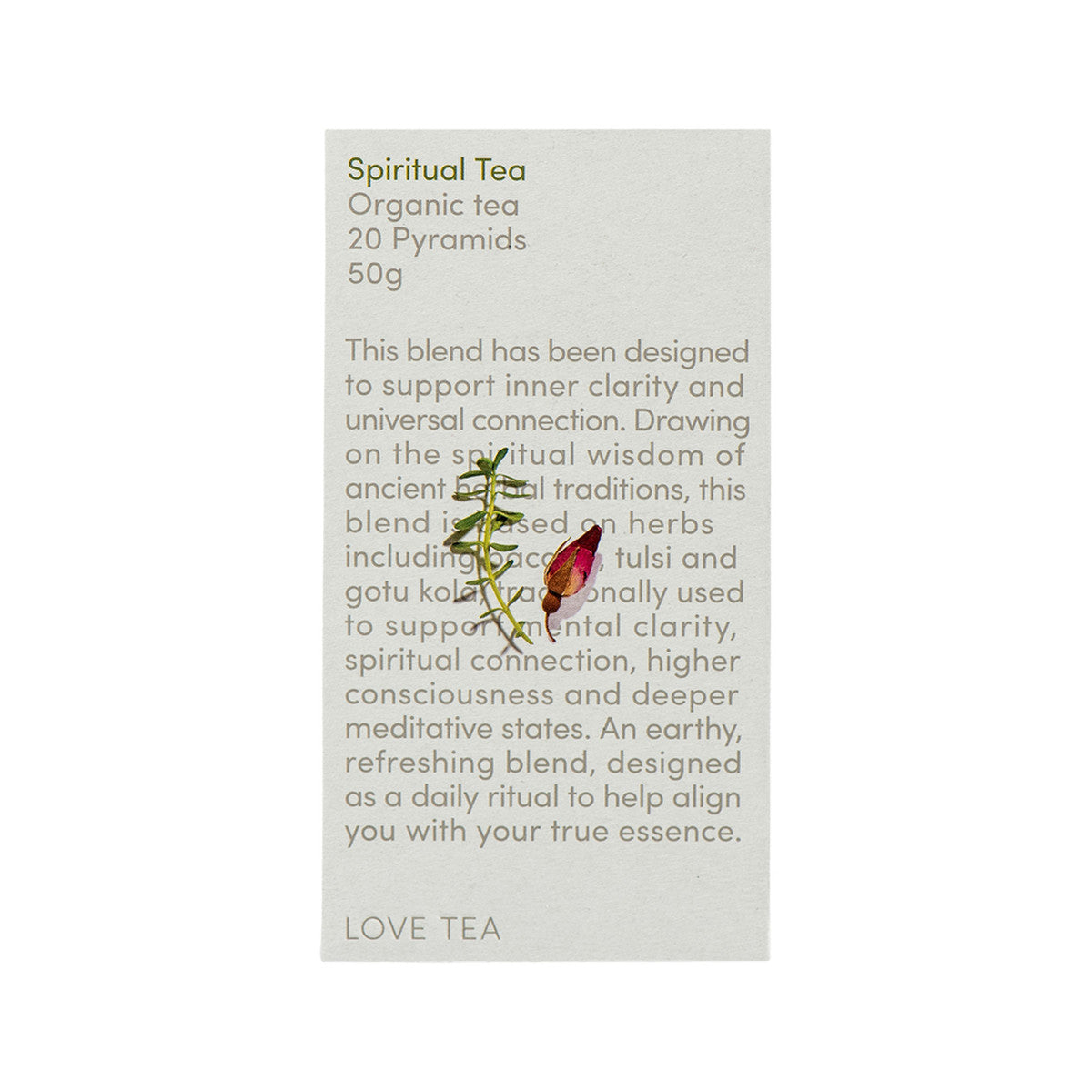 Love Tea Organic Spiritual Tea