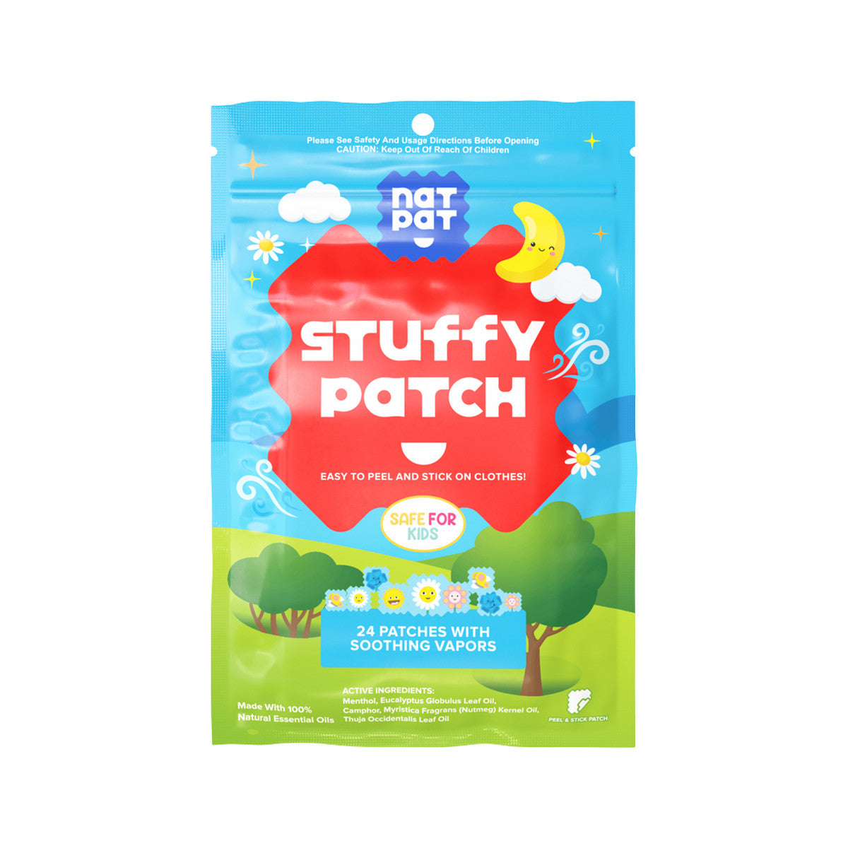 NATPAT Stuffy Patch (24 pack)