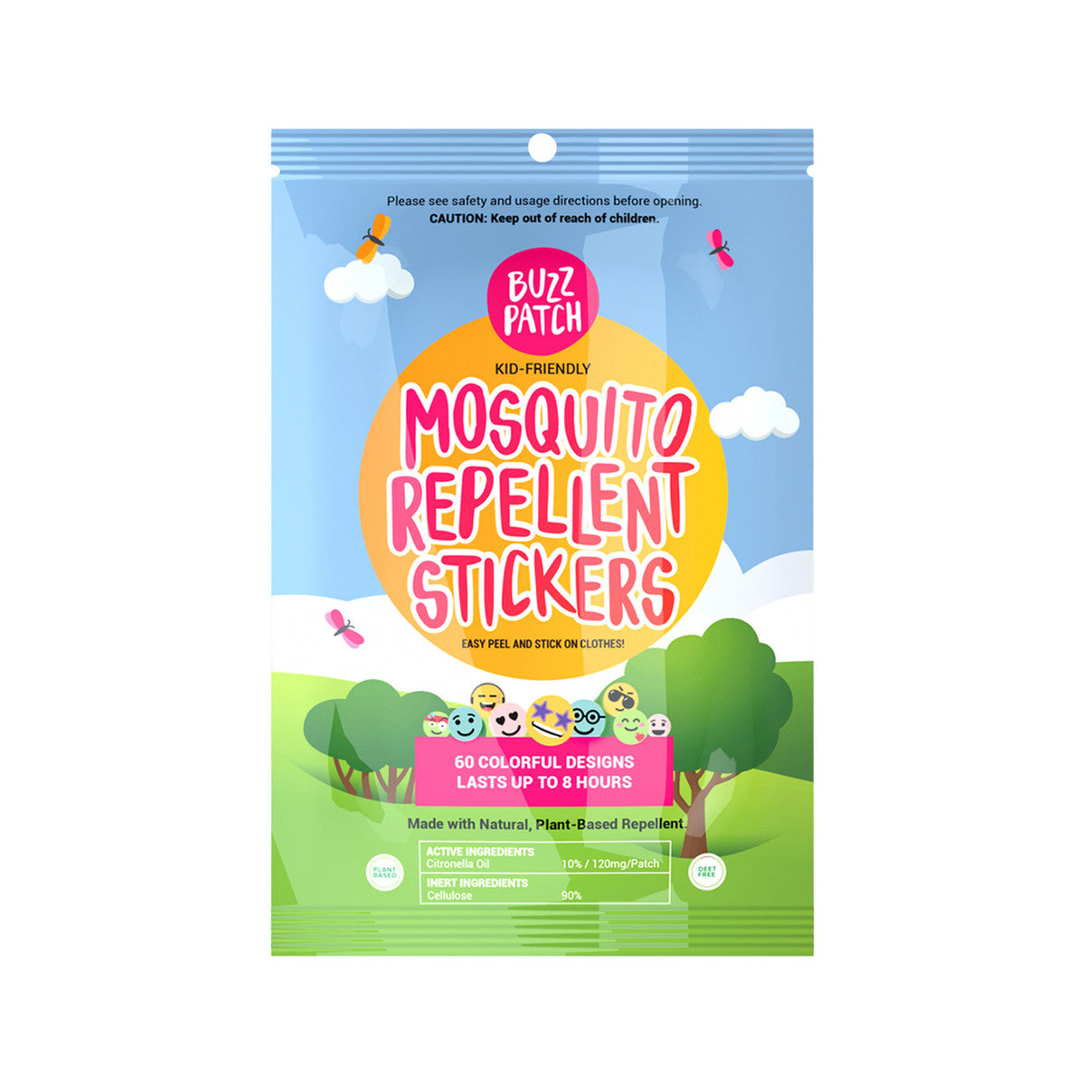 The Natural Patch Co BuzzPatch Mosquito Repellent Patches