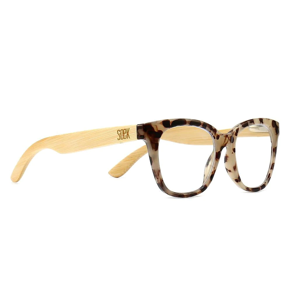 Soek Lila Grace Ivory Tortoise Digital Blue Light Glasses with