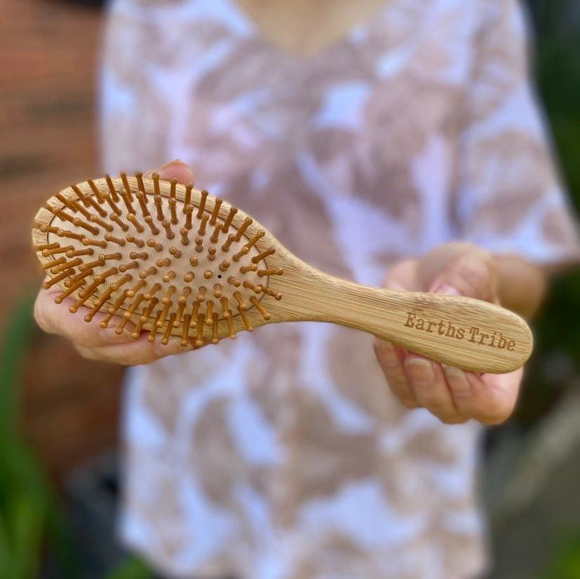 Earths Tribe Bamboo Hairbrush