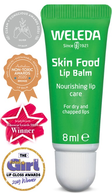 Award Winning Weleda Skin Food Lip Balm Natural Organic Skin Care Whole Store