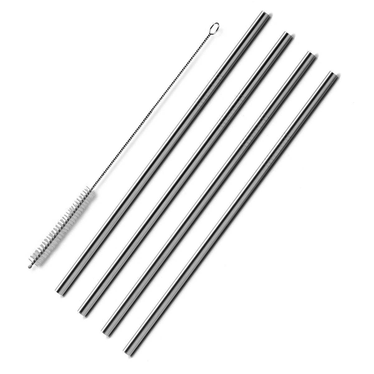 Bare & Co. Reusable Stainless Steel Straight Straw