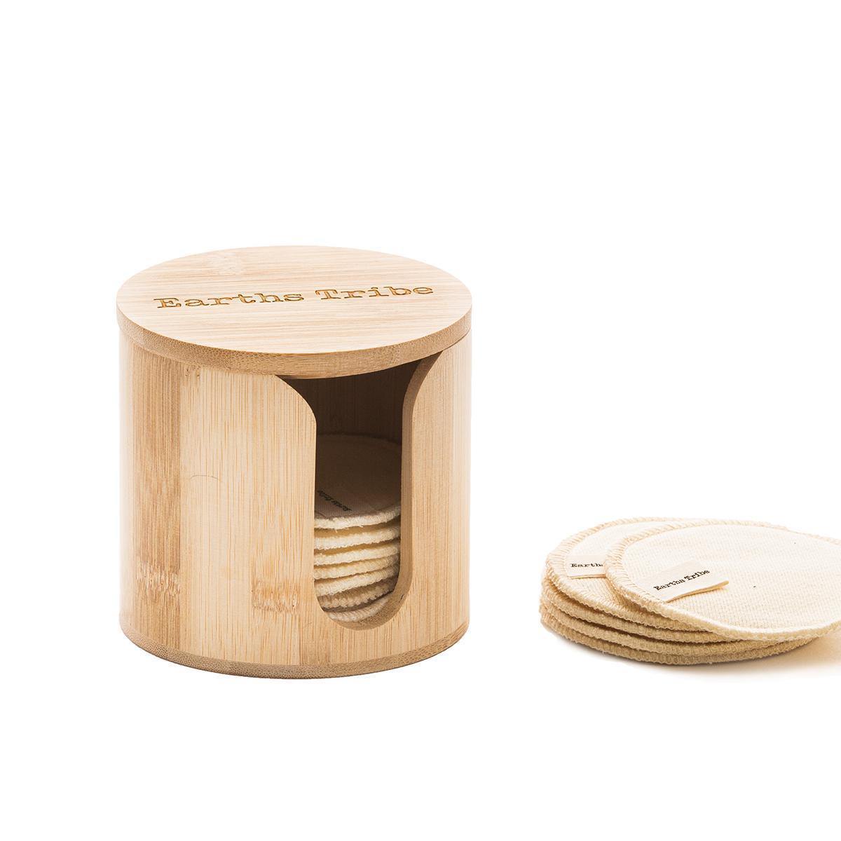 Whole Store Earths Tribe Bamboo Make Up Rounds Holder