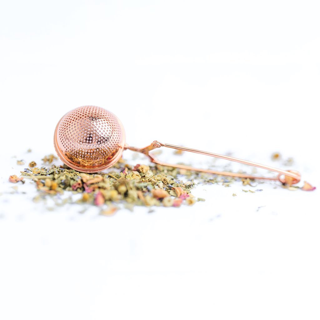Whole Store Earths Tribe Rose Gold Tea Infuser