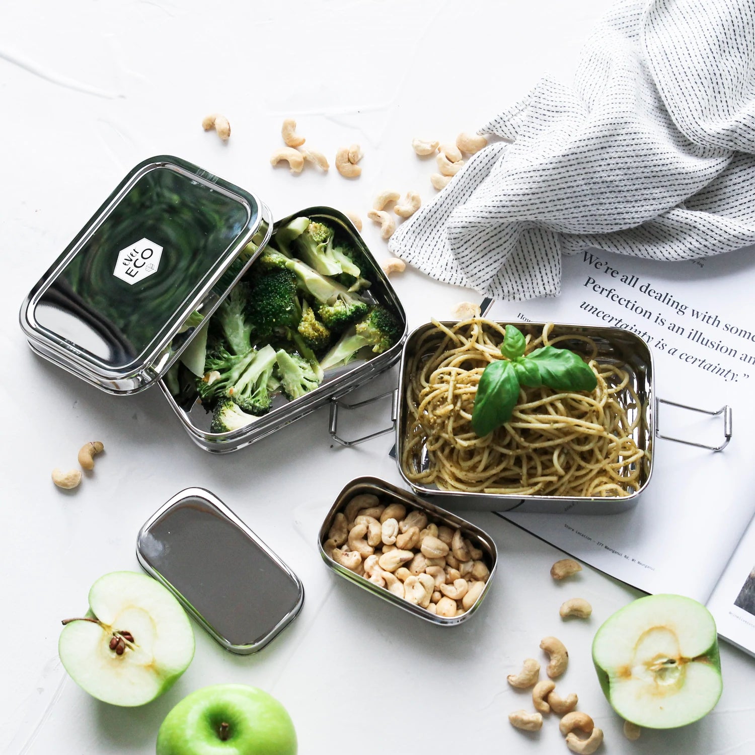 Ever Eco - Stainless Steel Stackable Bento Box