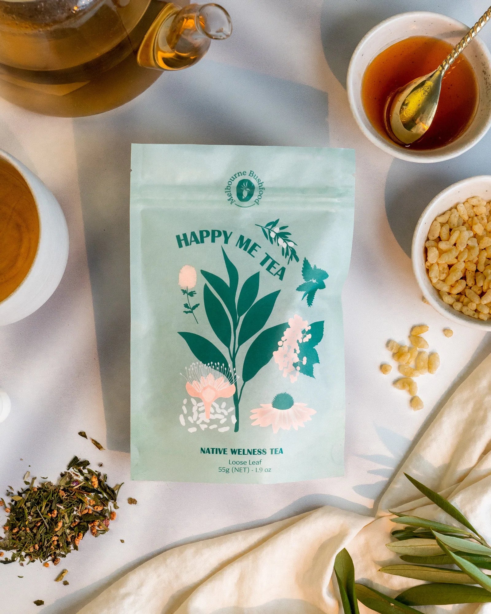 Melbourne Bush Foods Native Tea - Happy Me