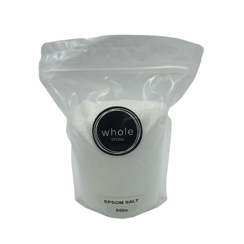 Natural Epsom Salt Bath Flakes - Pre-filled (Reusable Bag)