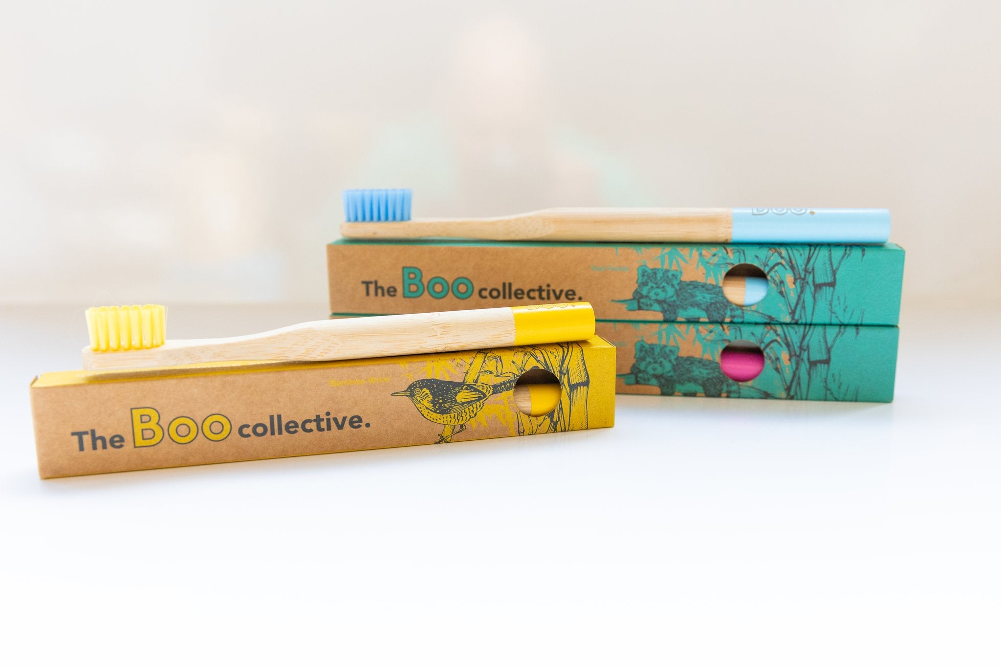 The Boo Collective - Children's Bamboo Toothbrush