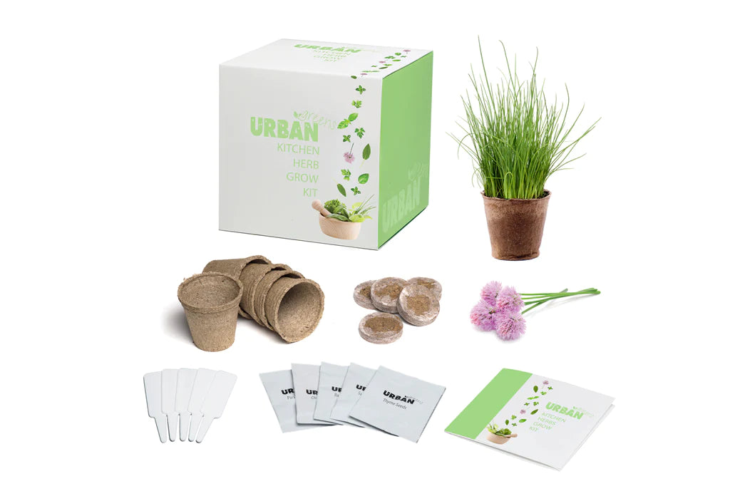 Urban Greens Kitchen Herbs "Grow Your Own Garden" Kit