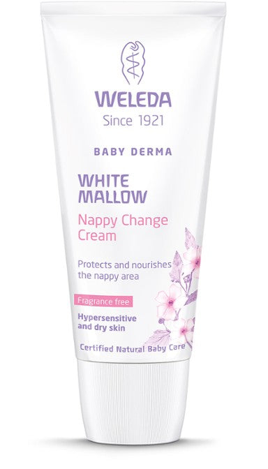 Weleda Baby White Mallow Nappy Change Cream Fragrance-free