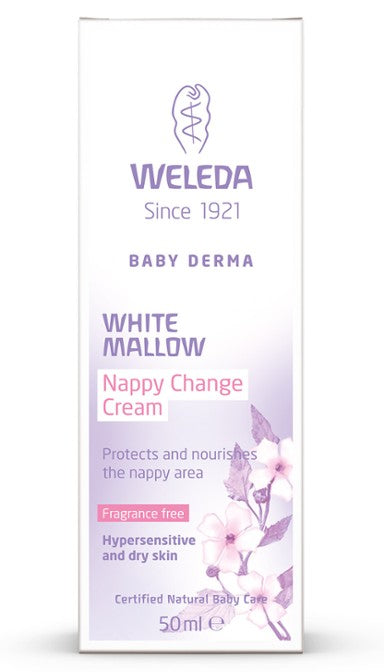Weleda Baby White Mallow Nappy Change Cream Fragrance-free