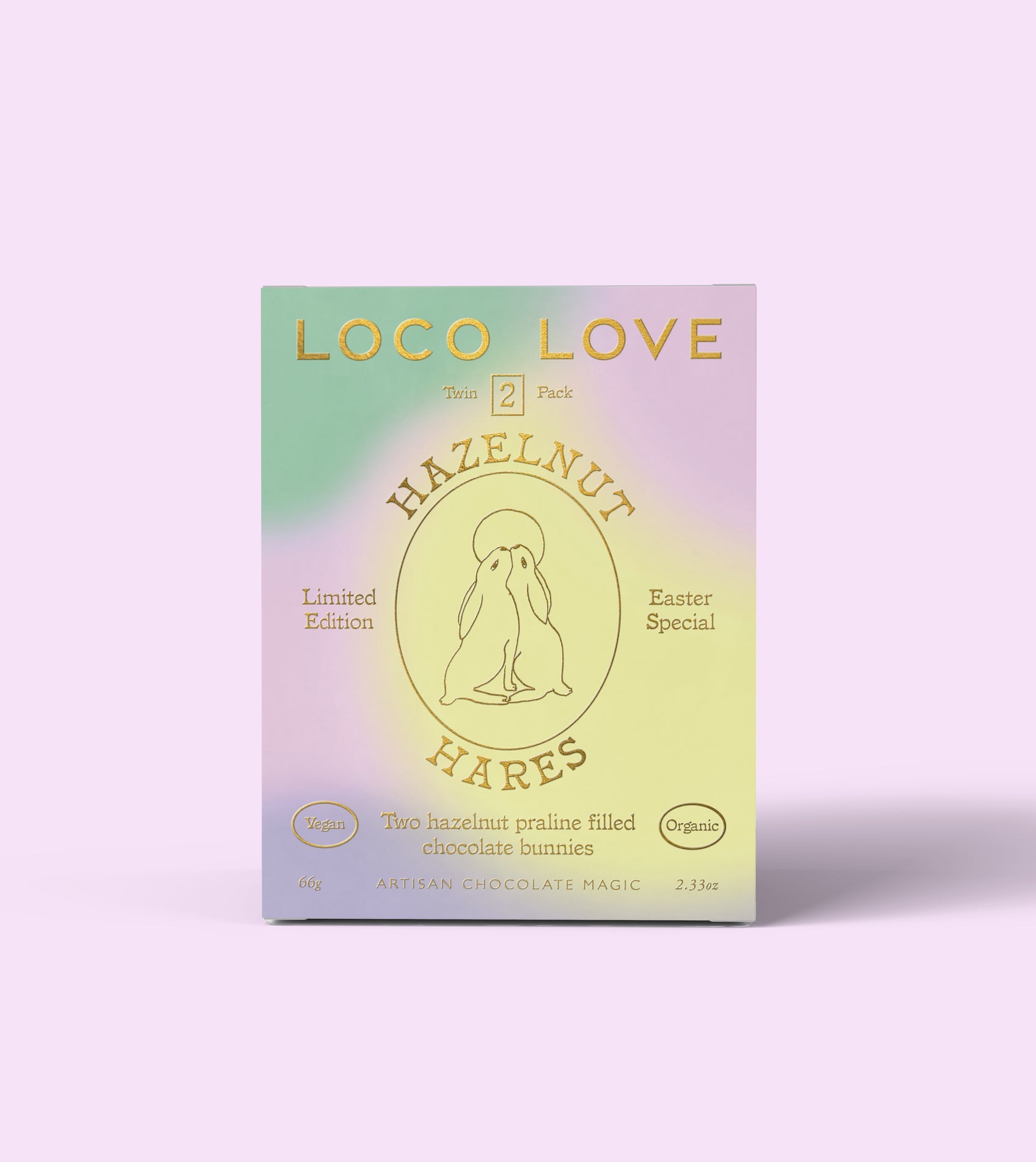 Loco Love Hazelnut Hares - Twin Pack