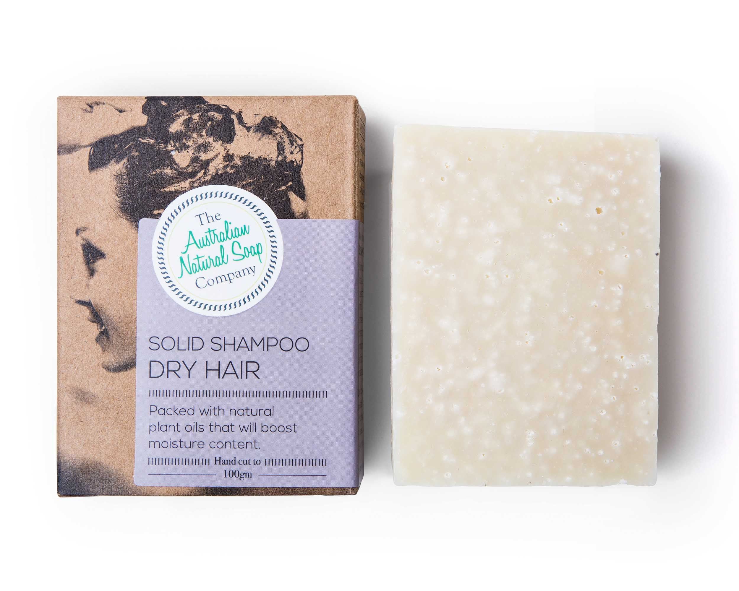 The Australian Natural Soap Co. Solid Shampoo Bar (Dry Hair)