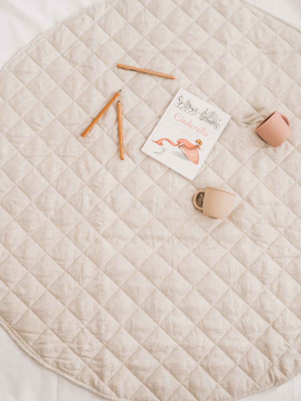 The Sustainable Life Pure Linen Play Mat